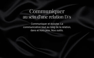 Communication couple BDSM