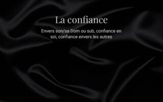 Confiance BDSM