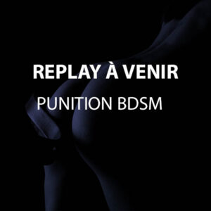 Visuel du live BDSM sur la punition et la funition