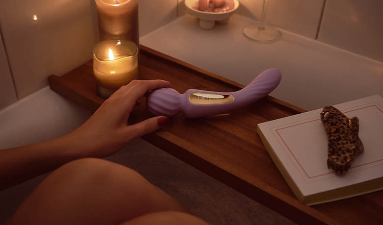 Lelo Switch wand connecté stimulation clitoris et point G